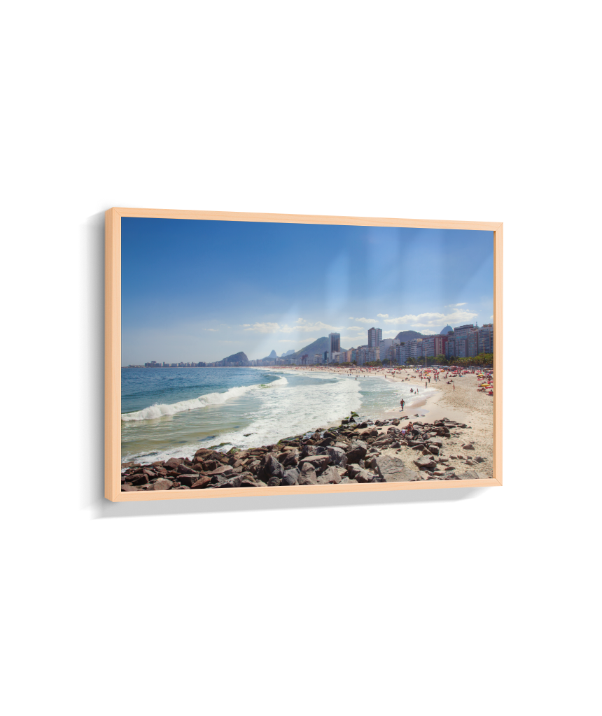 Copacabana - Vista à partir do Leme. - Rio de Janeiro
