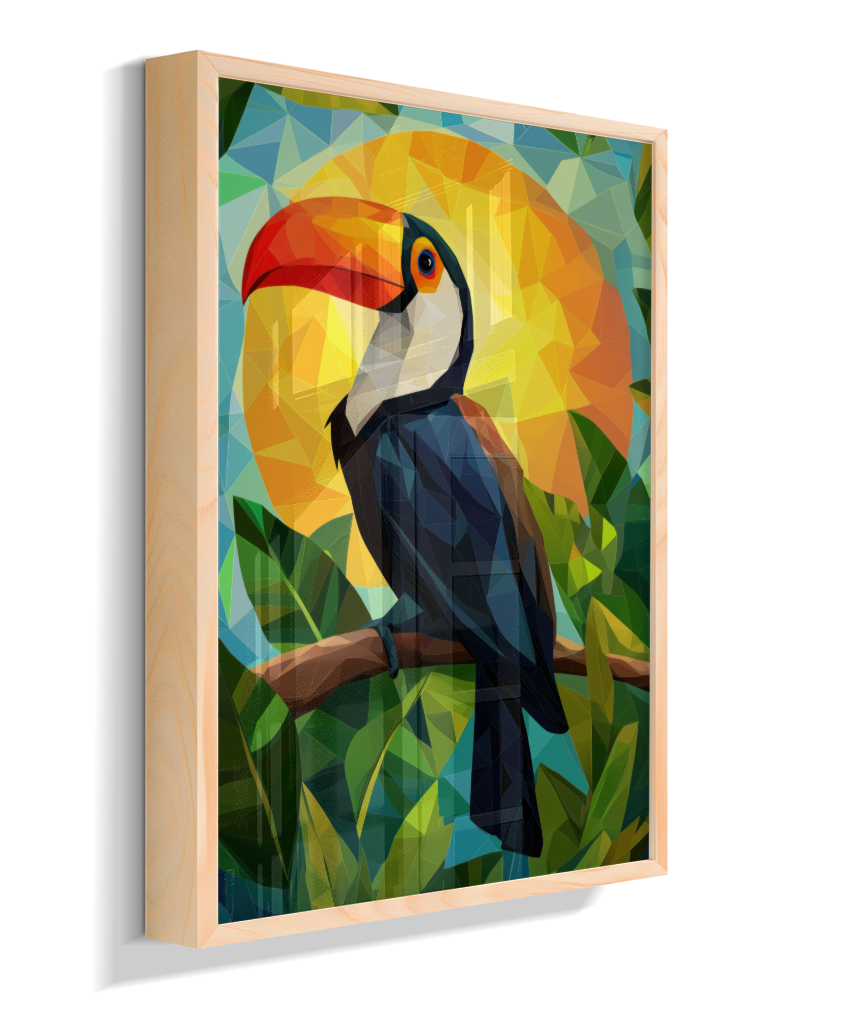 Tucano Tropical - Desenho Perfeito da Natureza