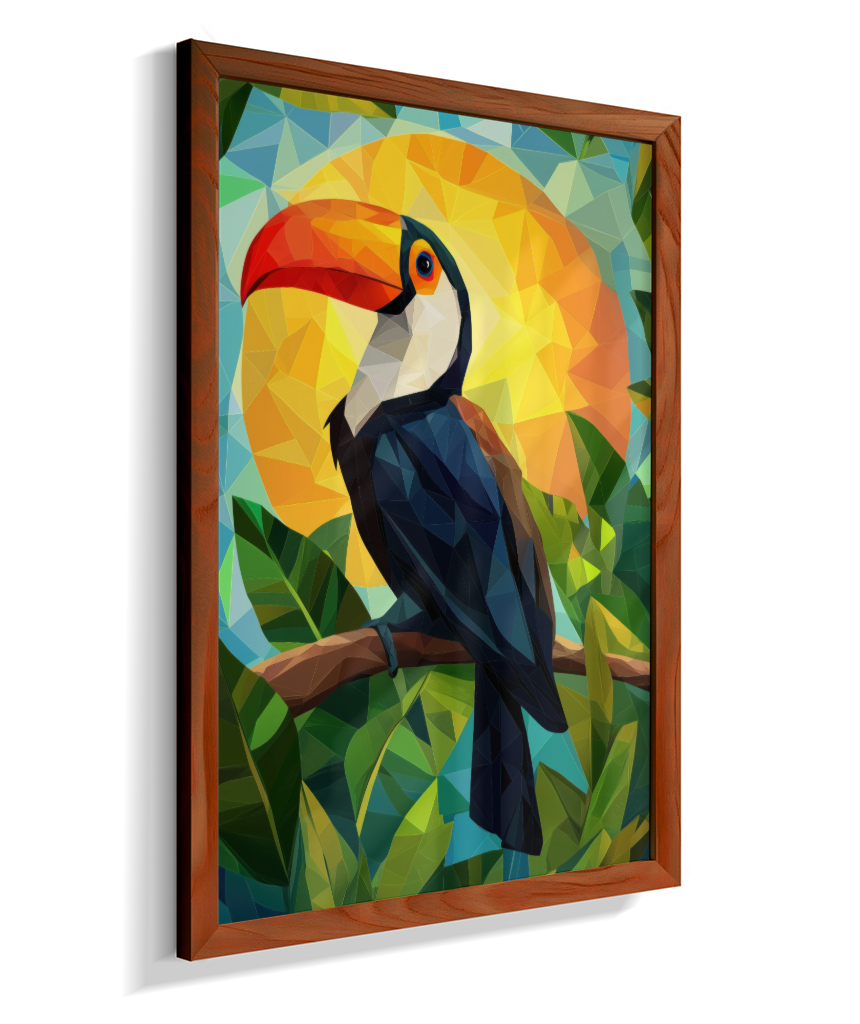 Tucano Tropical - Desenho Perfeito da Natureza
