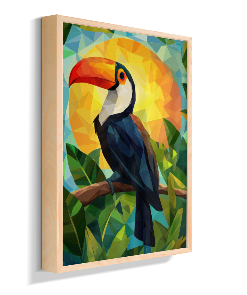 Tucano Tropical - Desenho Perfeito da Natureza