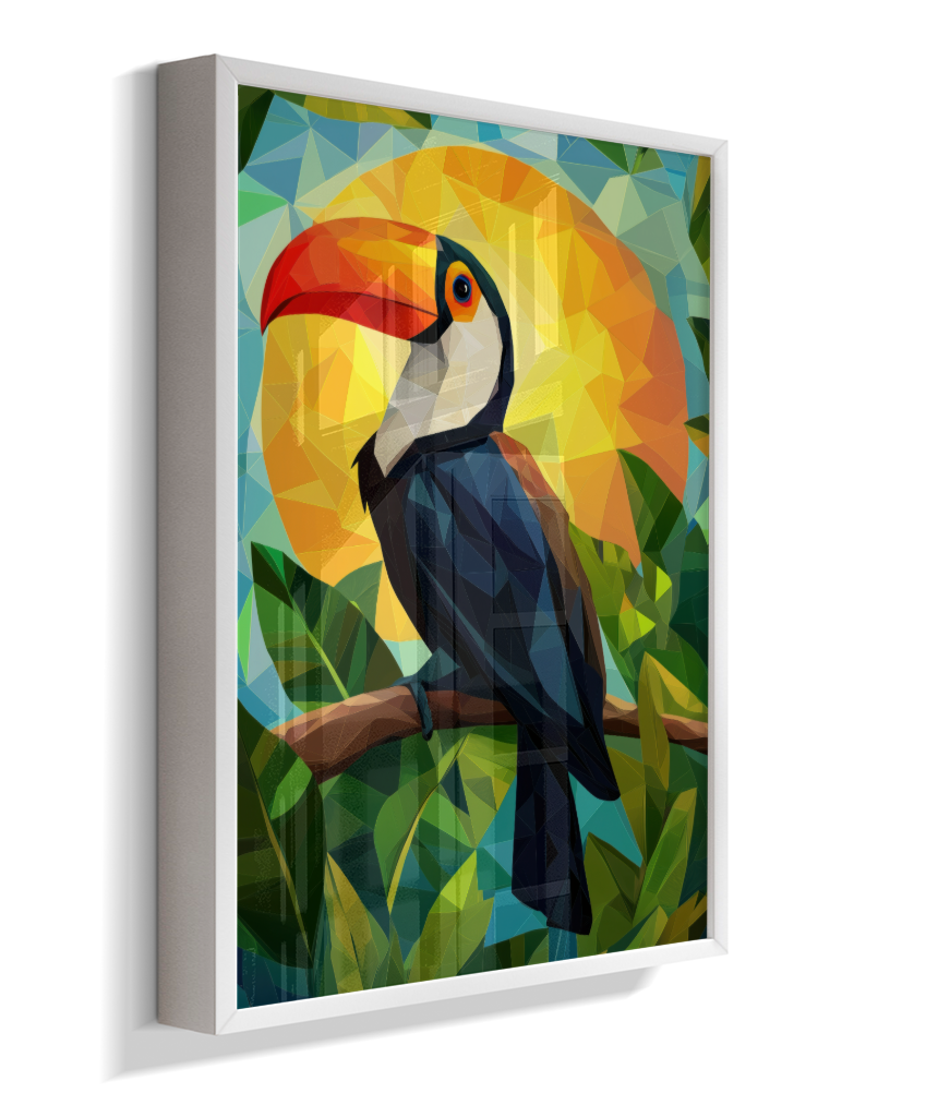 Tucano Tropical - Desenho Perfeito da Natureza