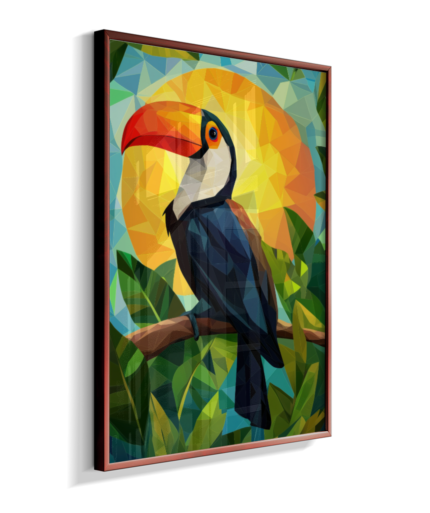 Tucano Tropical - Desenho Perfeito da Natureza