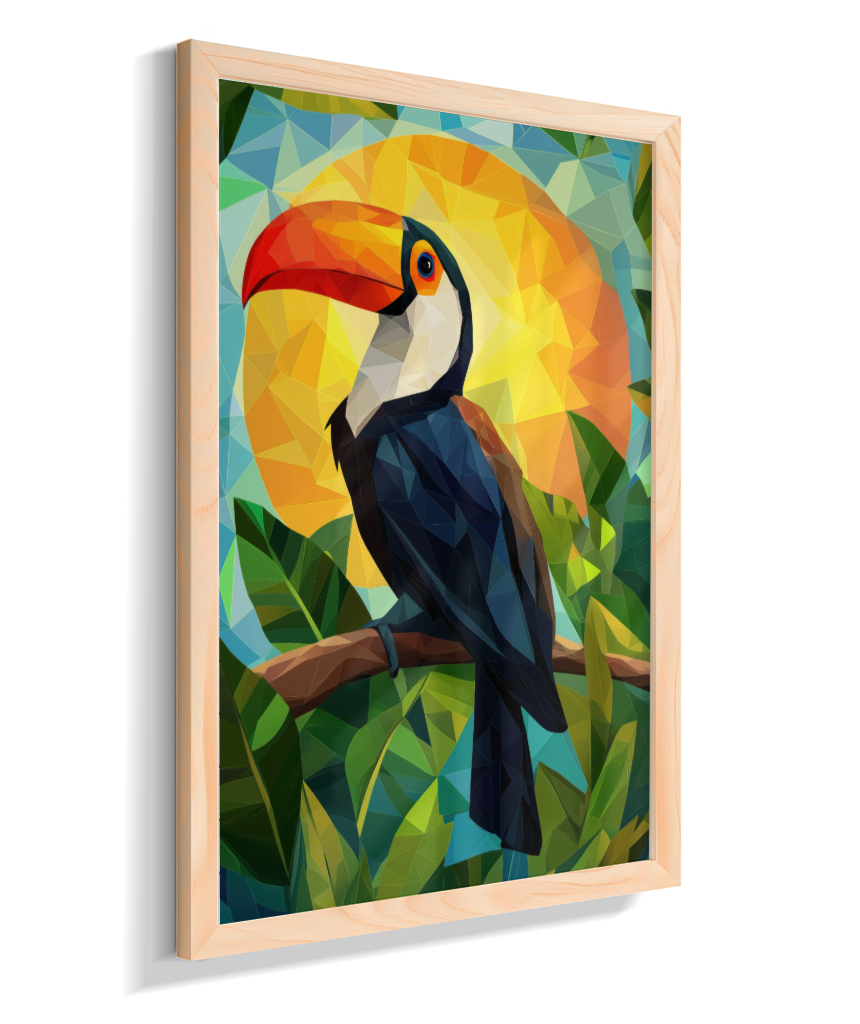 Tucano Tropical - Desenho Perfeito da Natureza
