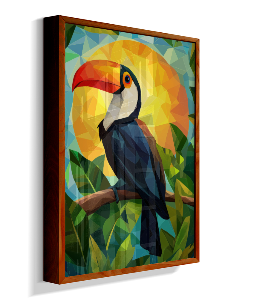 Tucano Tropical - Desenho Perfeito da Natureza