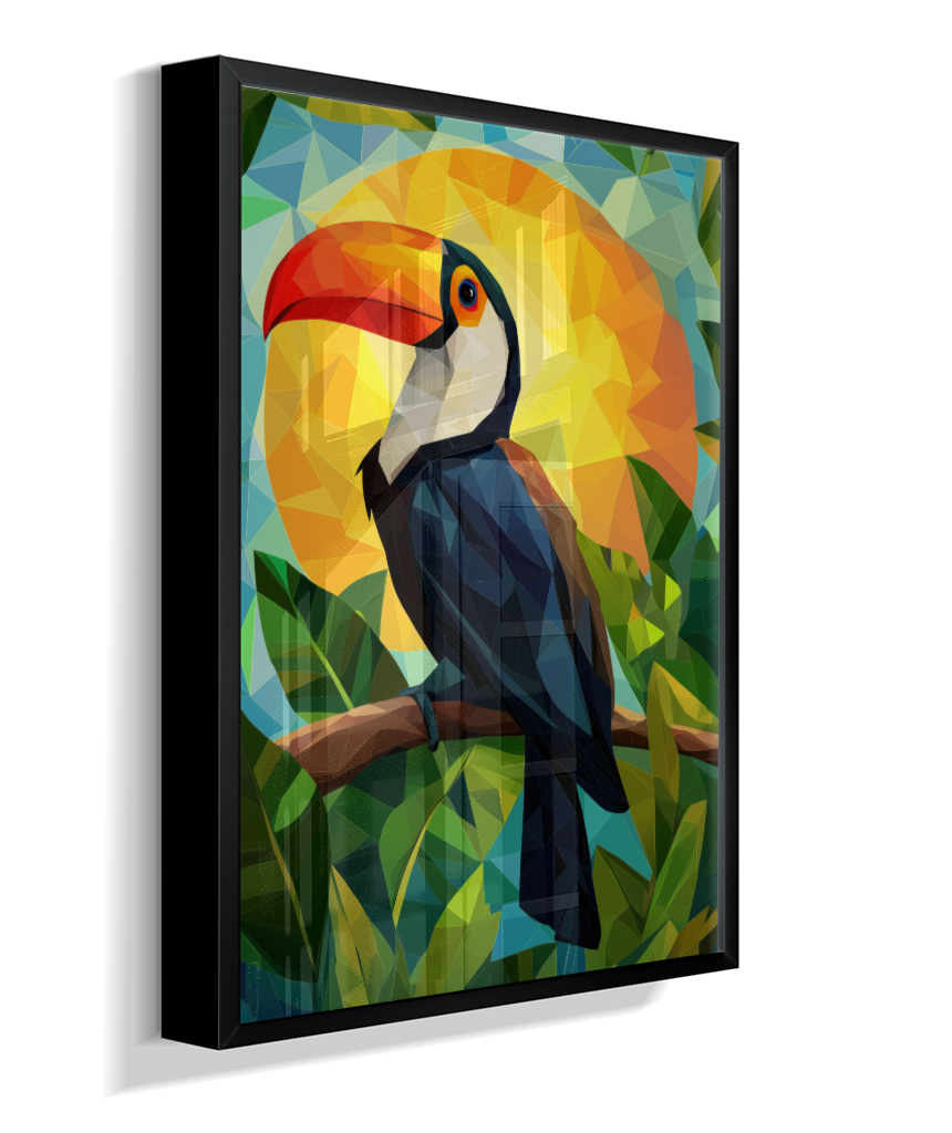 Tucano Tropical - Desenho Perfeito da Natureza