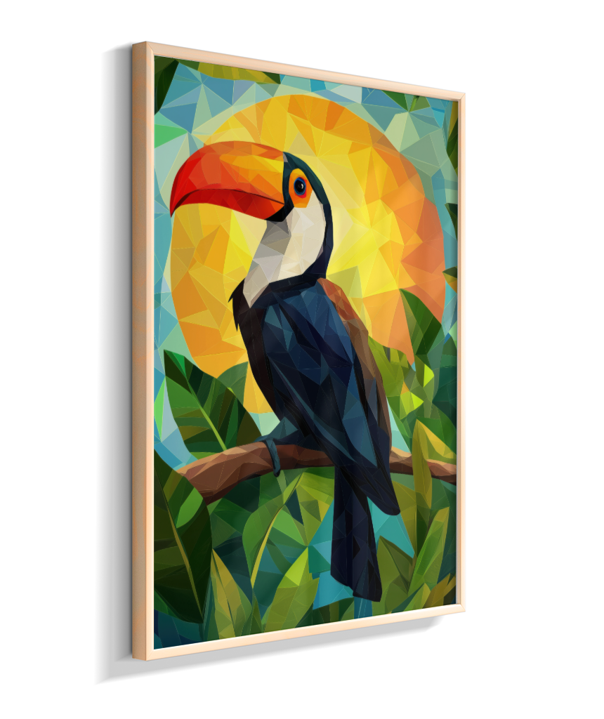Tucano Tropical - Desenho Perfeito da Natureza