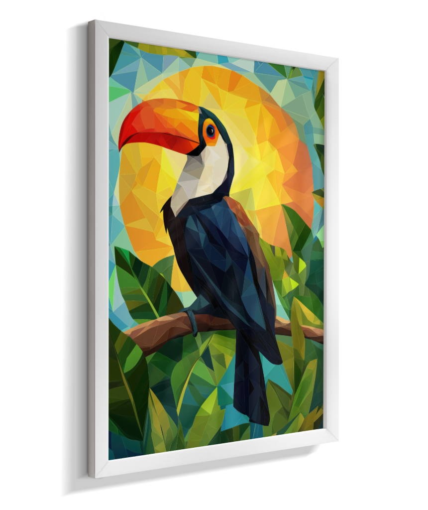 Tucano Tropical - Desenho Perfeito da Natureza