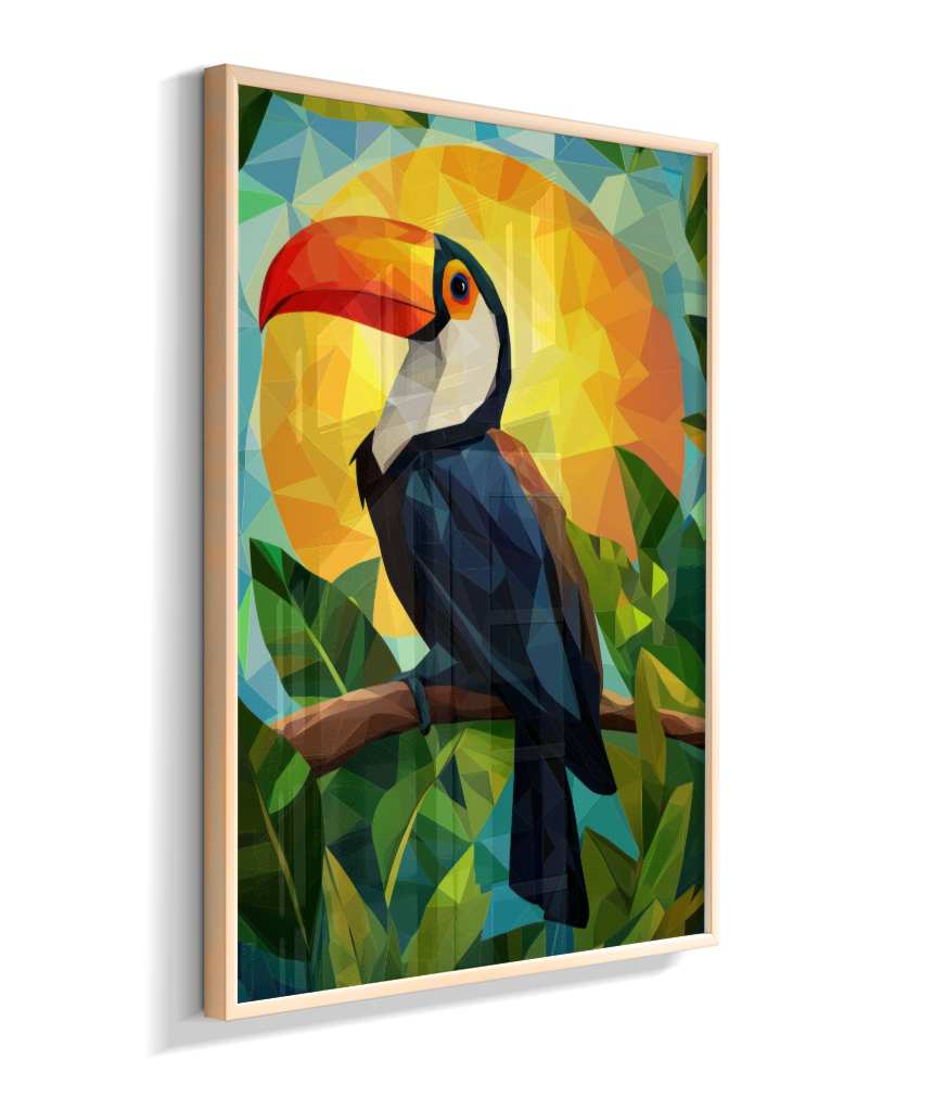 Tucano Tropical - Desenho Perfeito da Natureza