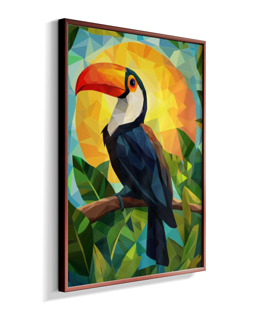 Tucano Tropical - Desenho Perfeito da Natureza