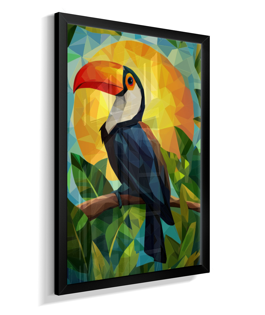 Tucano Tropical - Desenho Perfeito da Natureza