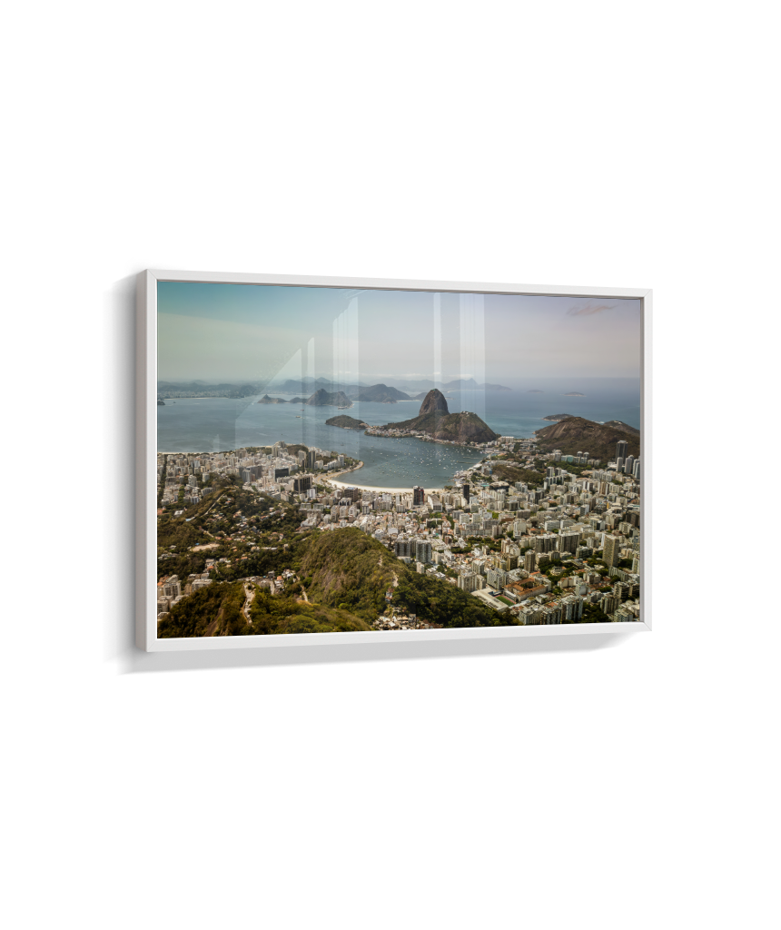 Vista Aerea Pao acucar Enseada Botafogo