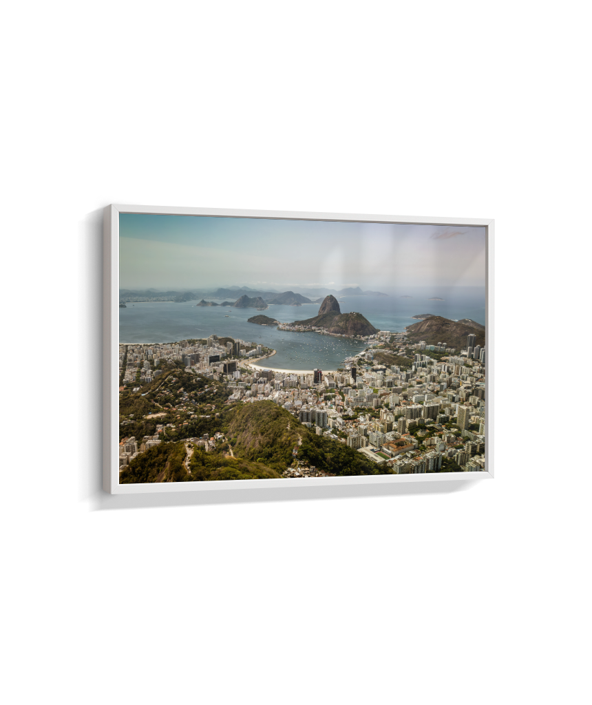 Vista Aerea Pao acucar Enseada Botafogo