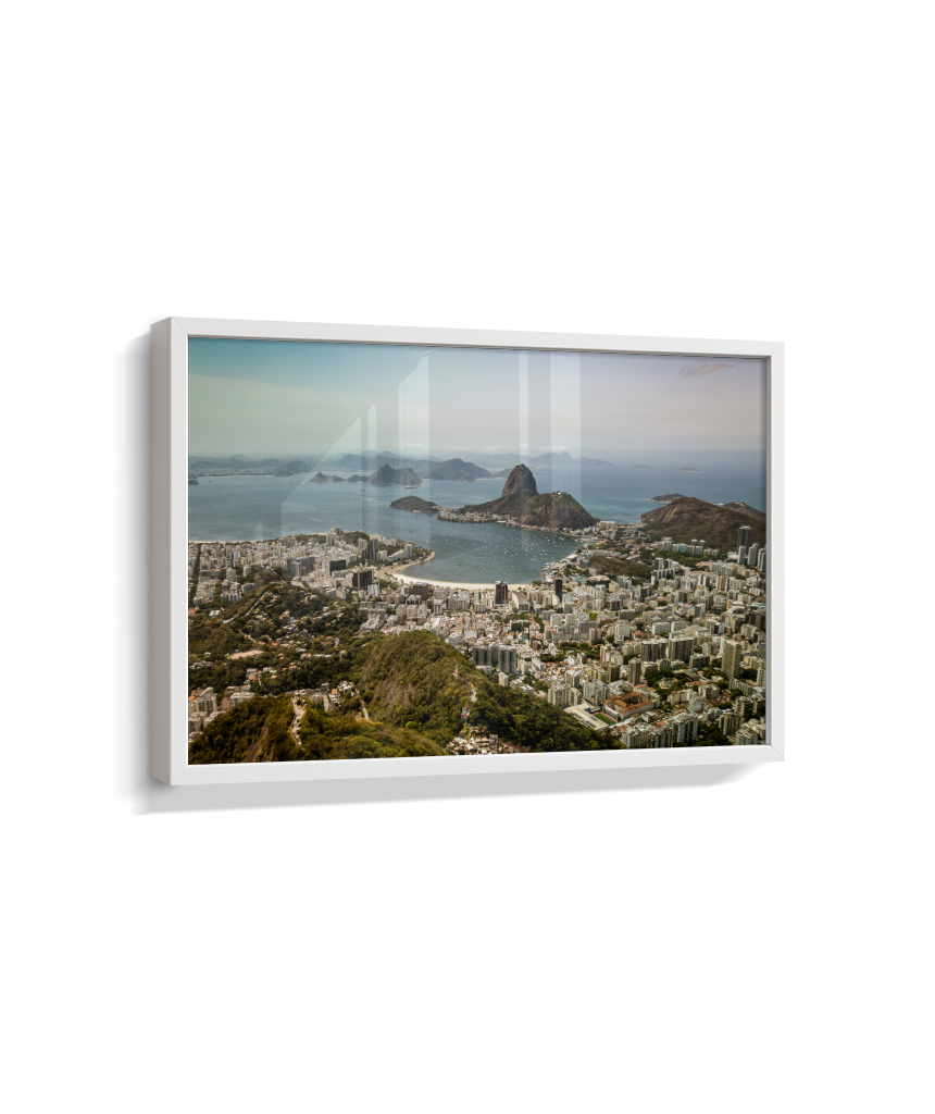 Vista Aerea Pao acucar Enseada Botafogo