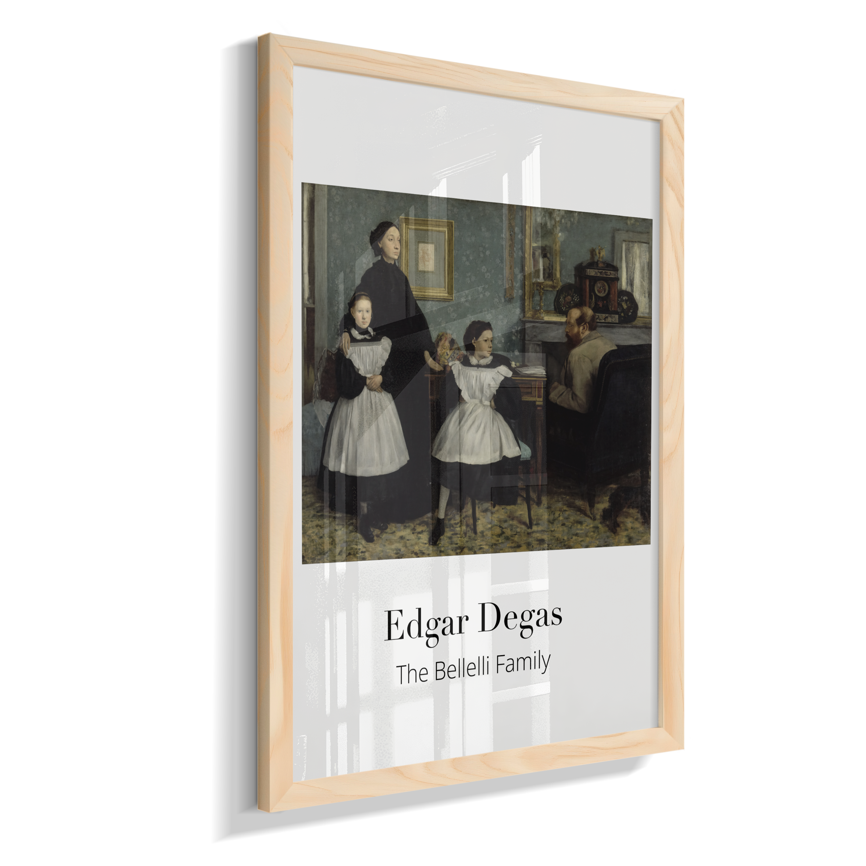 A Família Bellelli - (The Bellelli Family) - Edgar Degas