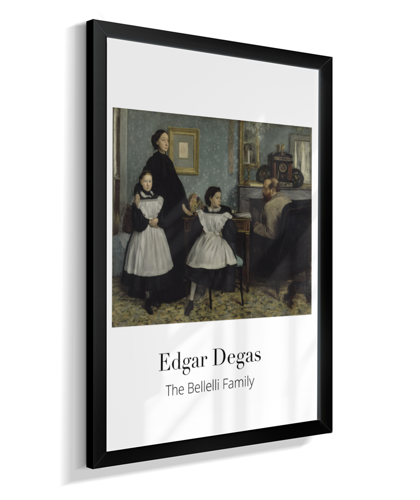 A Família Bellelli - (The Bellelli Family) - Edgar Degas