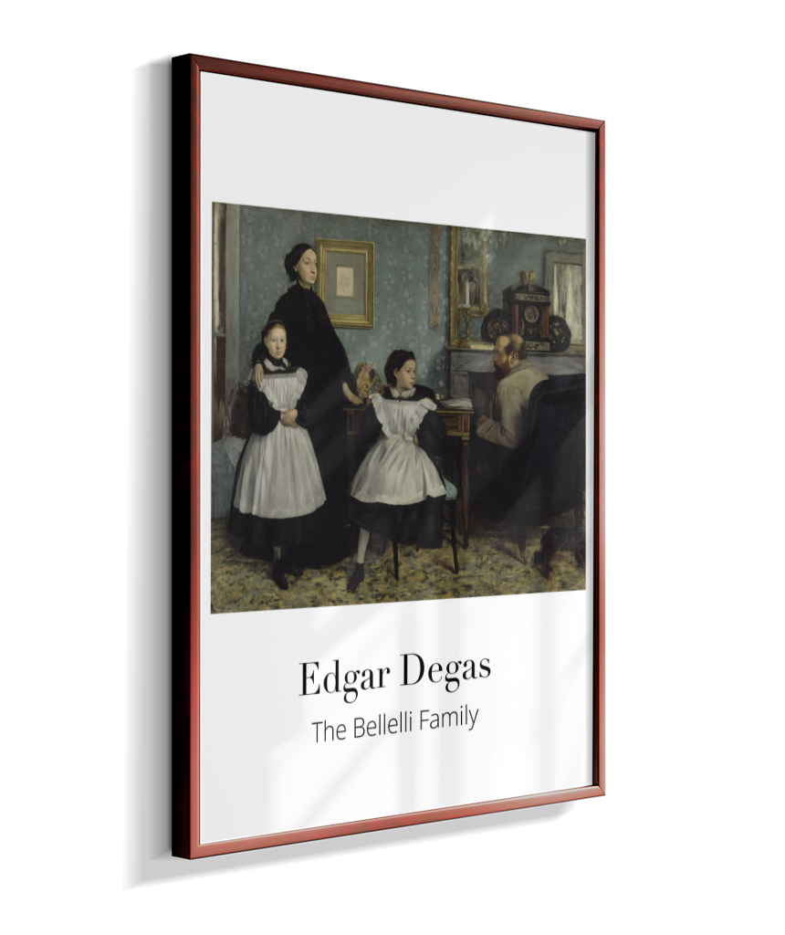 A Família Bellelli - (The Bellelli Family) - Edgar Degas