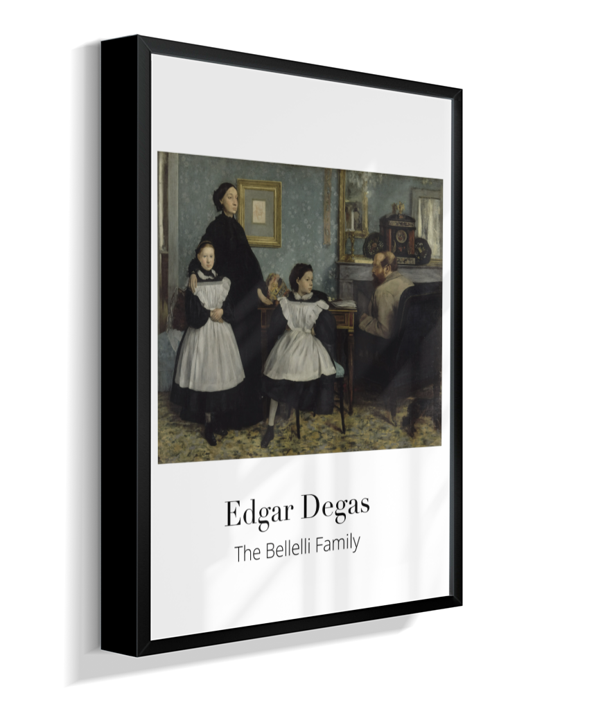 A Família Bellelli - (The Bellelli Family) - Edgar Degas