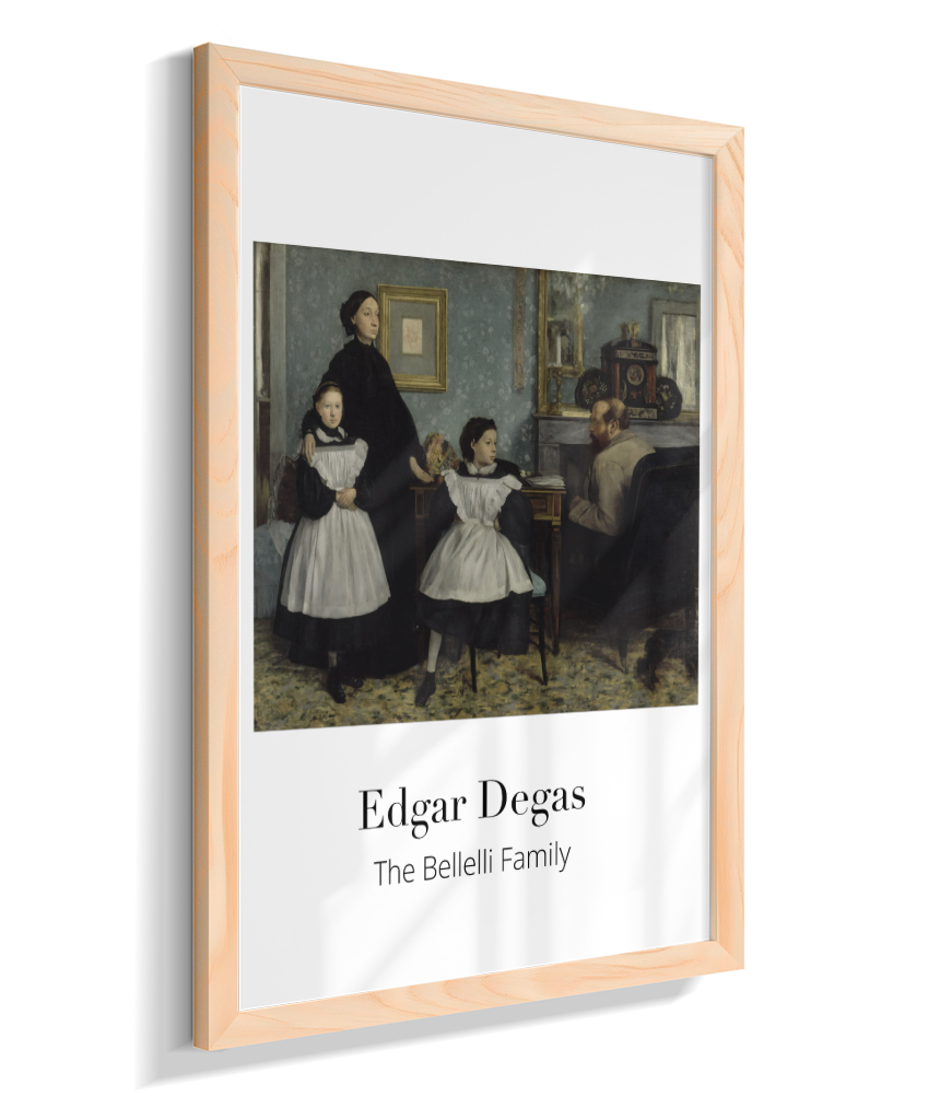 A Família Bellelli - (The Bellelli Family) - Edgar Degas