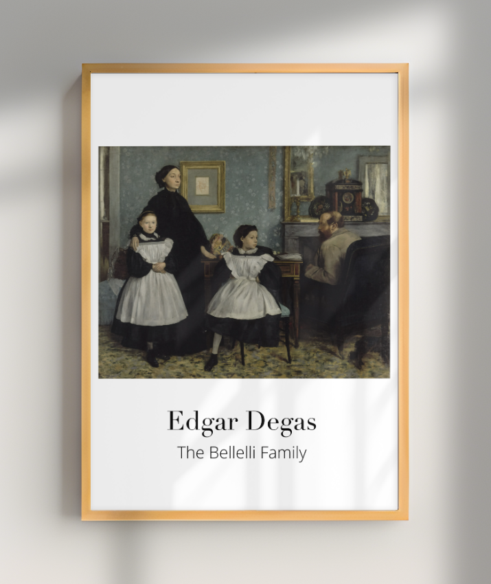 A Família Bellelli - (The Bellelli Family) - Edgar Degas