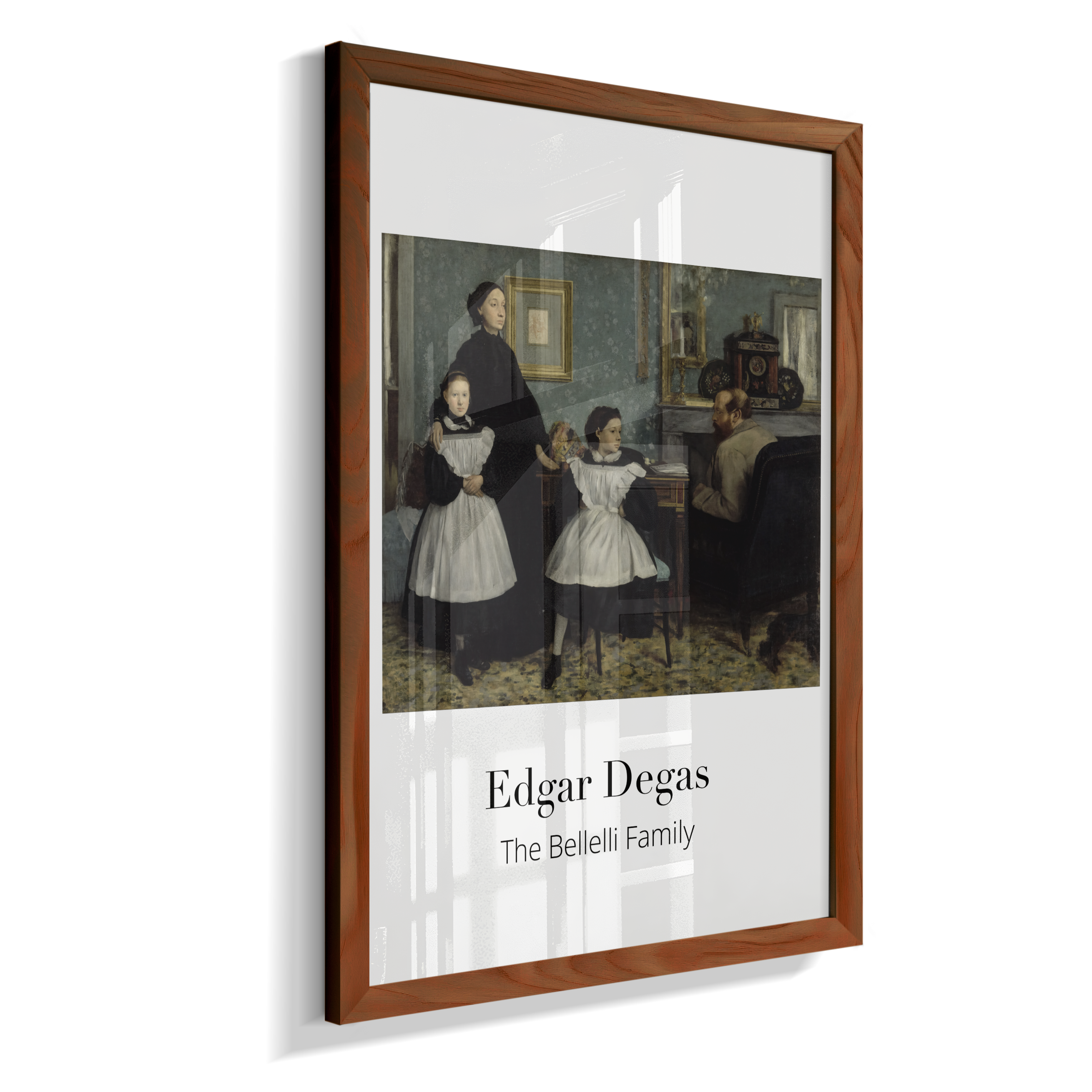 A Família Bellelli - (The Bellelli Family) - Edgar Degas