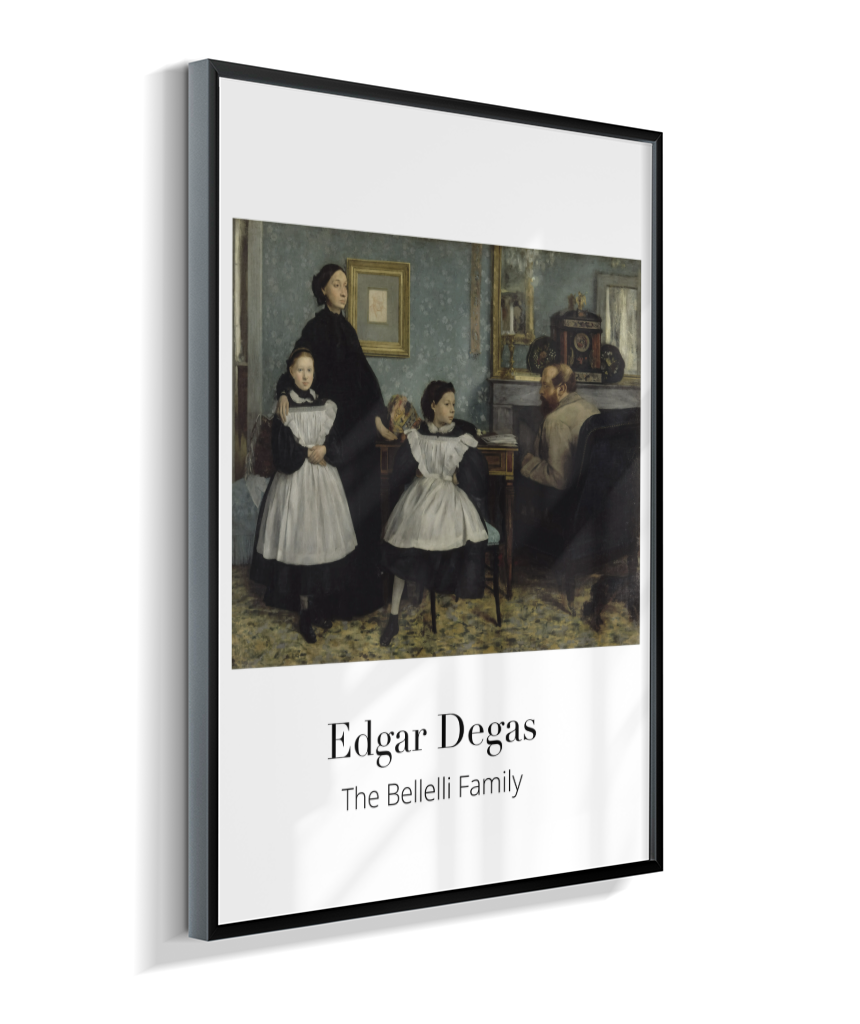 A Família Bellelli - (The Bellelli Family) - Edgar Degas