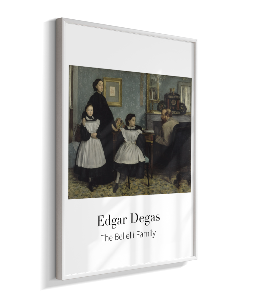 A Família Bellelli - (The Bellelli Family) - Edgar Degas