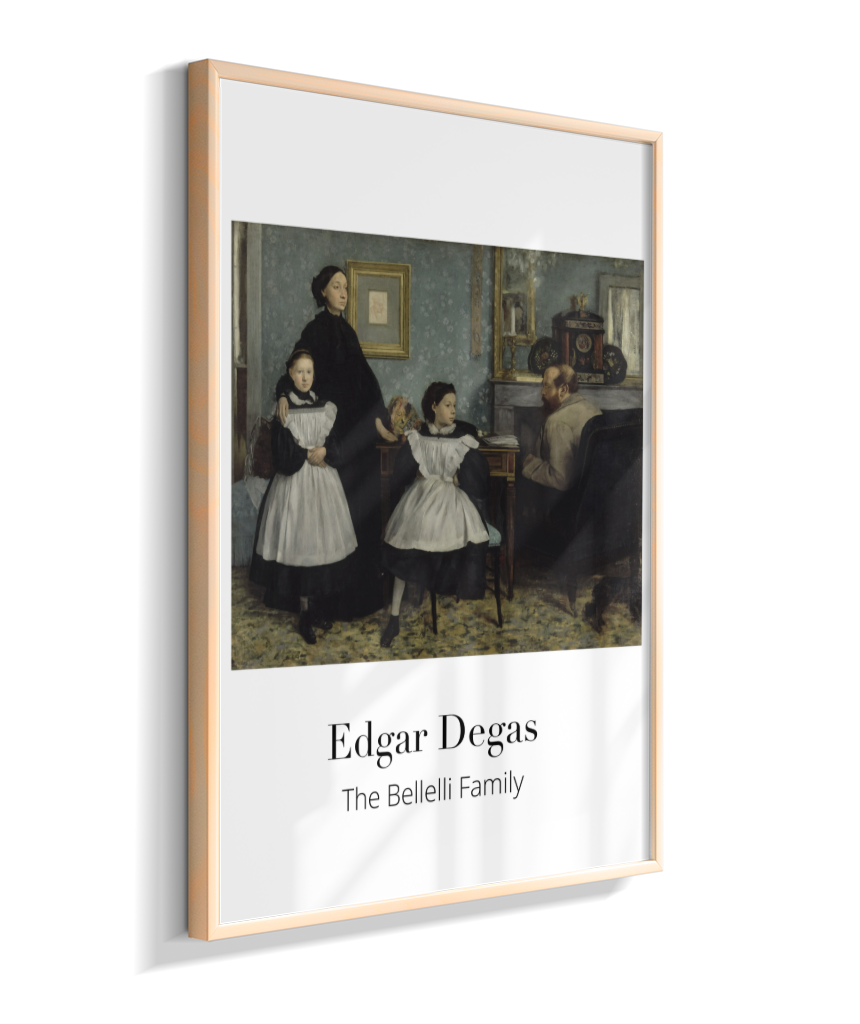 A Família Bellelli - (The Bellelli Family) - Edgar Degas