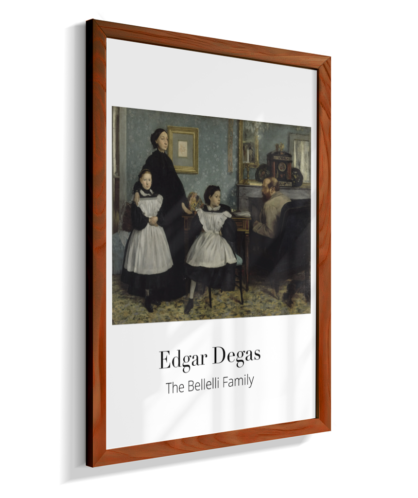 A Família Bellelli - (The Bellelli Family) - Edgar Degas
