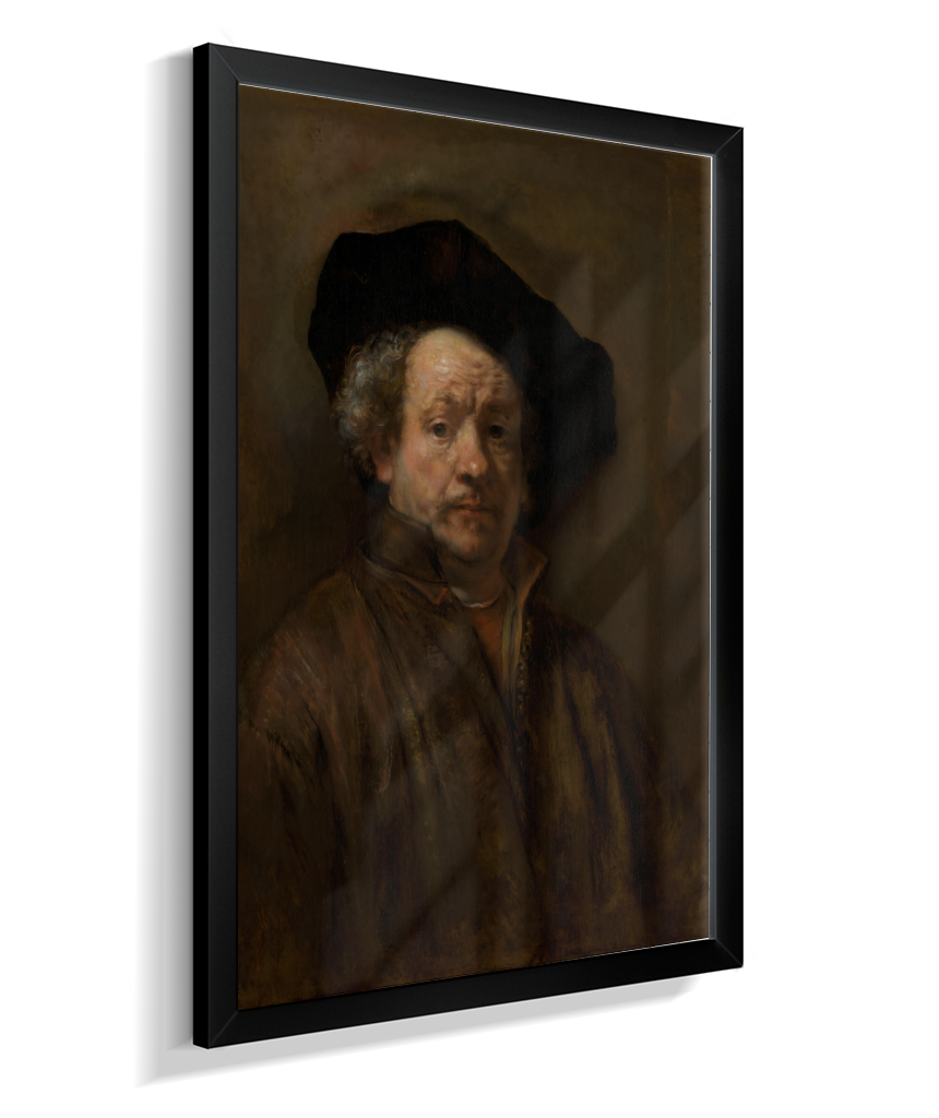 Autorretrato (Self-Portrait) — Rembrandt van Rijn, c. 1660