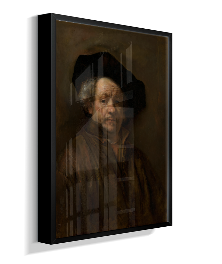 Autorretrato (Self-Portrait) — Rembrandt van Rijn, c. 1660