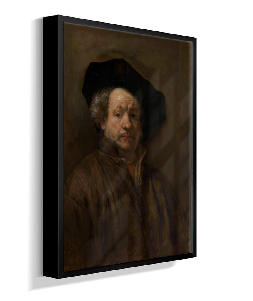 Autorretrato (Self-Portrait) — Rembrandt van Rijn, c. 1660
