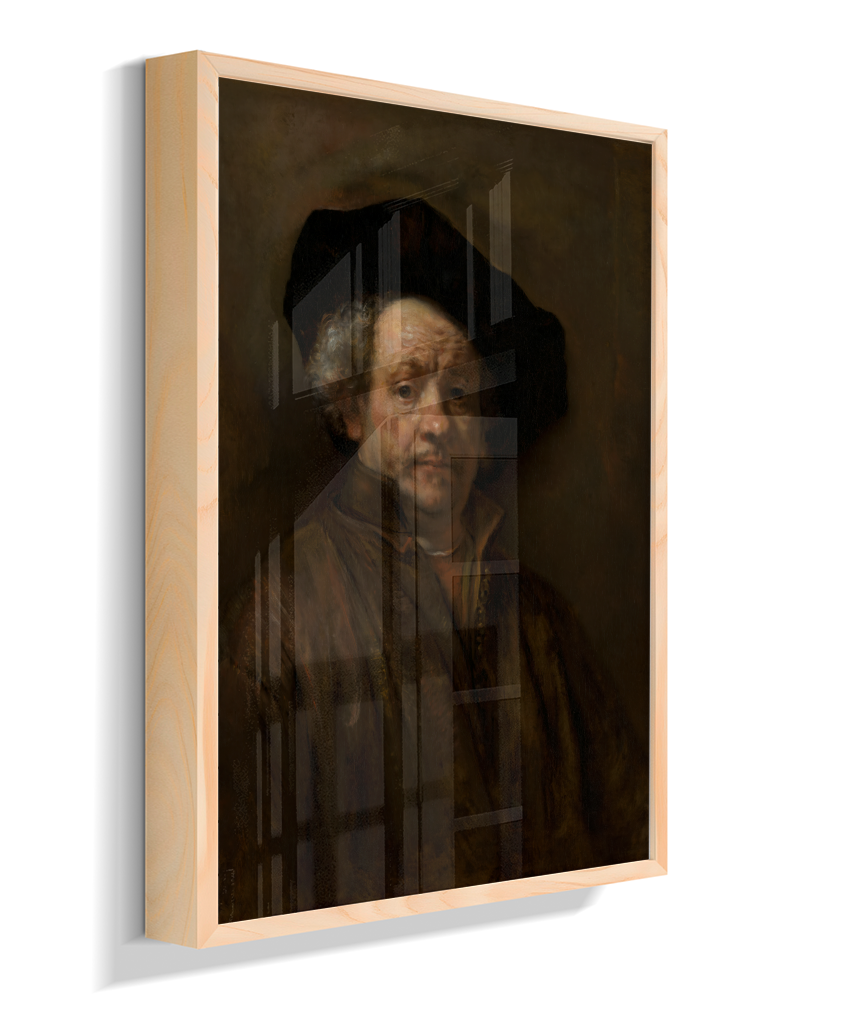 Autorretrato (Self-Portrait) — Rembrandt van Rijn, c. 1660