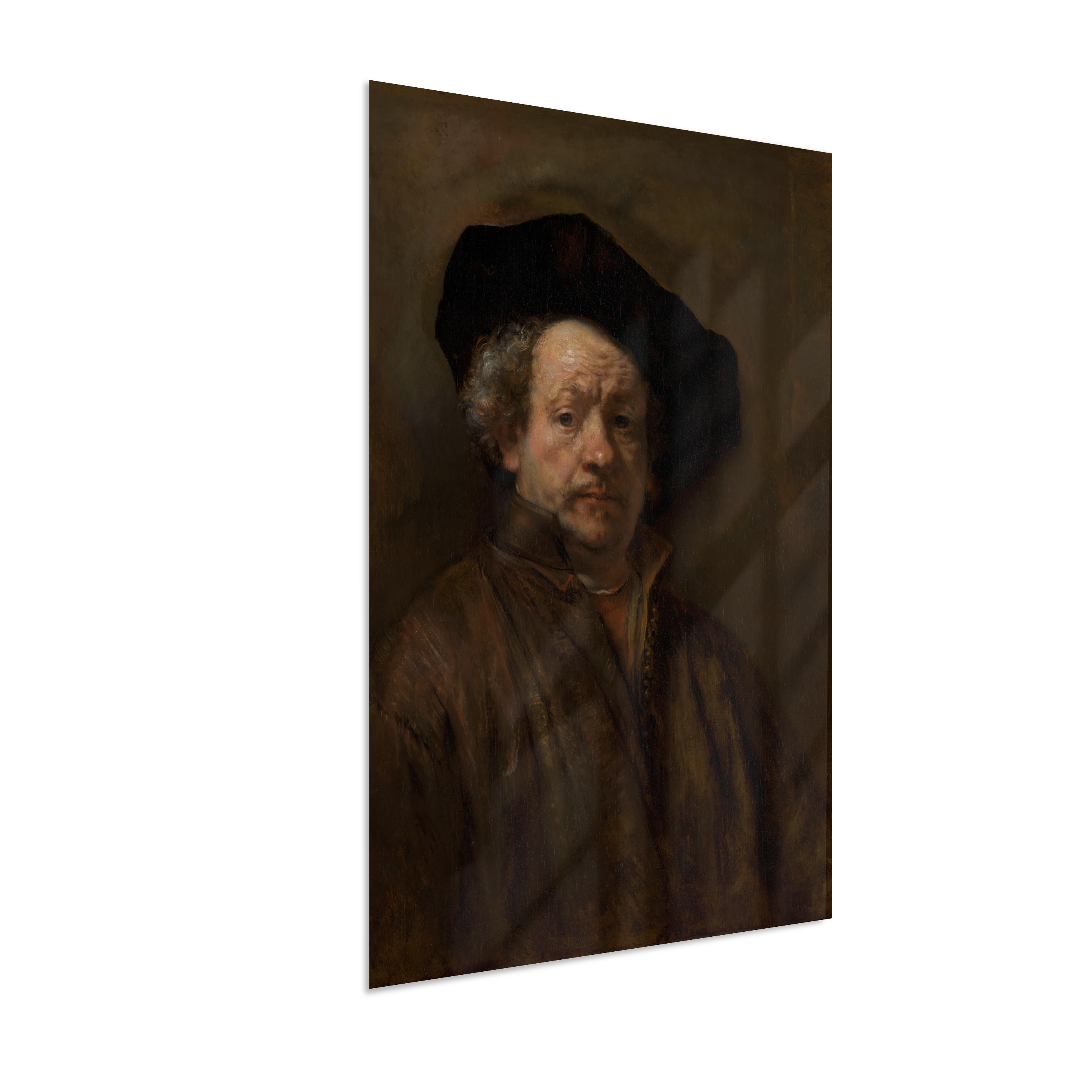 Autorretrato (Self-Portrait) — Rembrandt van Rijn, c. 1660