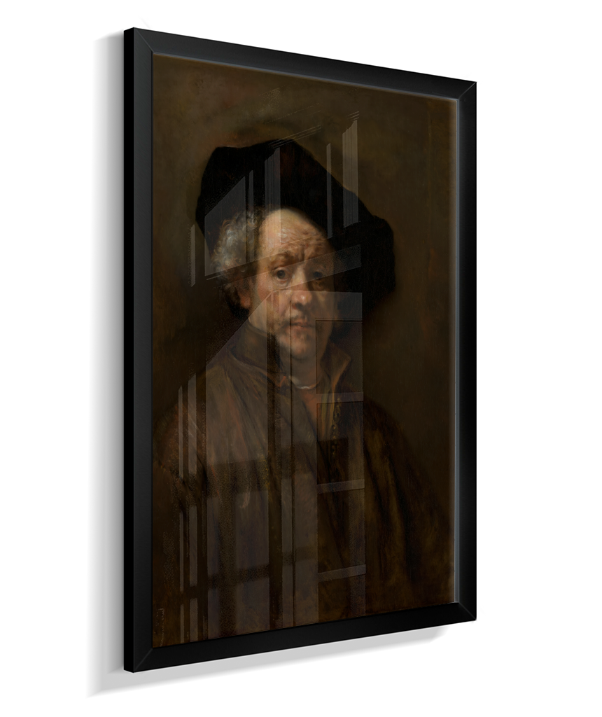 Autorretrato (Self-Portrait) — Rembrandt van Rijn, c. 1660