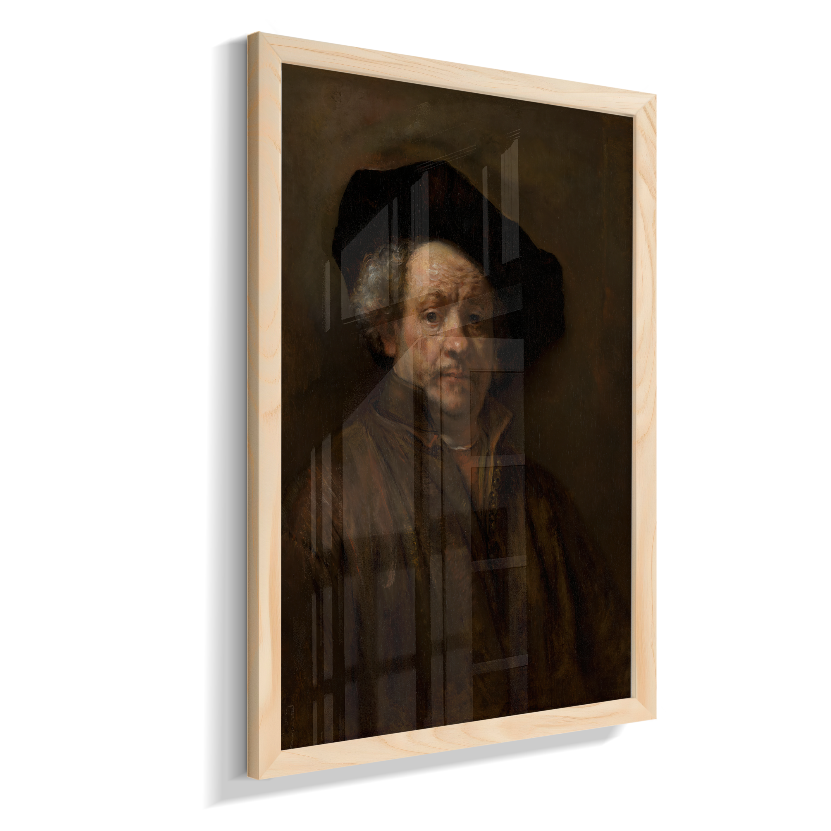 Autorretrato (Self-Portrait) — Rembrandt van Rijn, c. 1660