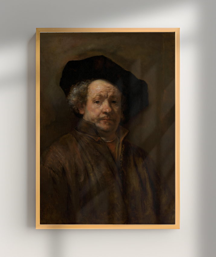 Autorretrato (Self-Portrait) — Rembrandt van Rijn, c. 1660
