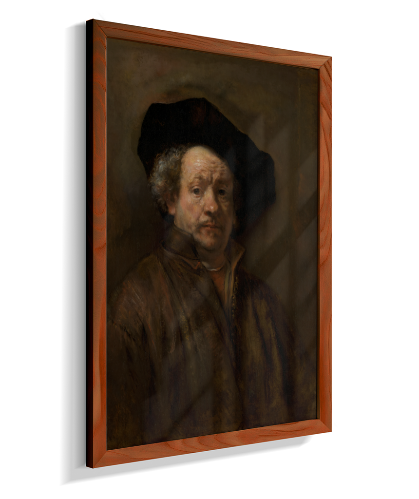 Autorretrato (Self-Portrait) — Rembrandt van Rijn, c. 1660