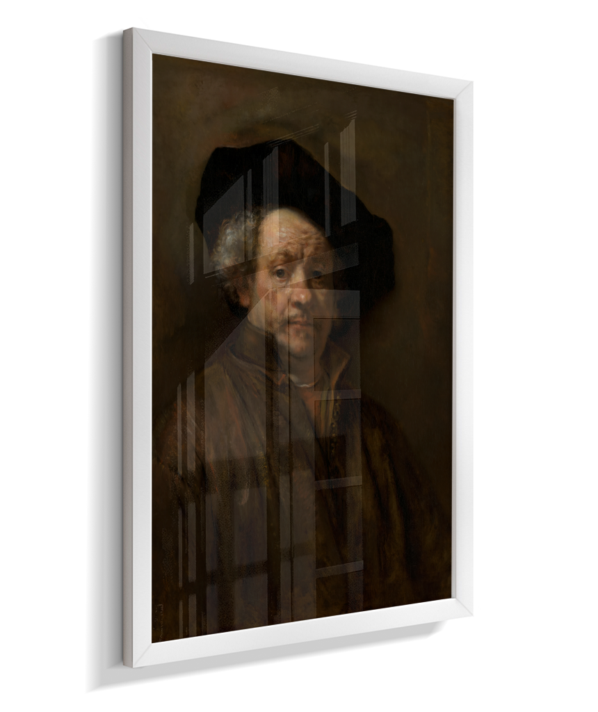 Autorretrato (Self-Portrait) — Rembrandt van Rijn, c. 1660