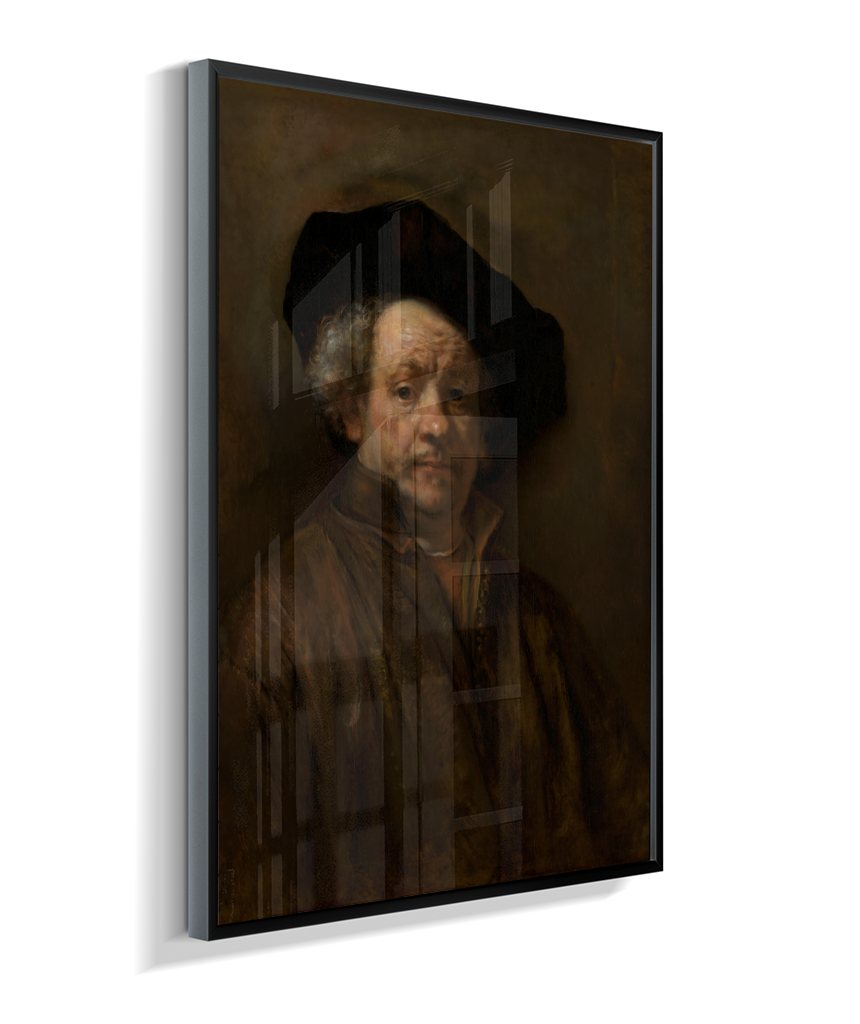 Autorretrato (Self-Portrait) — Rembrandt van Rijn, c. 1660