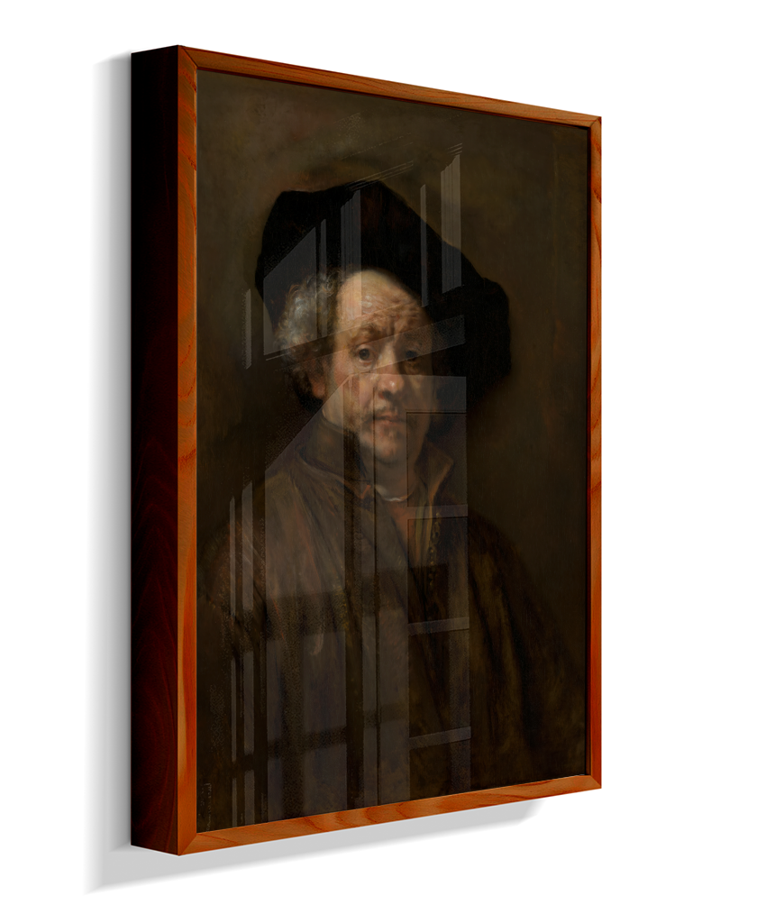 Autorretrato (Self-Portrait) — Rembrandt van Rijn, c. 1660
