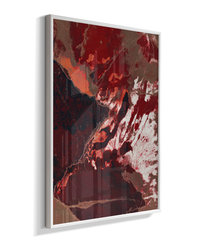 Tríptico Vermelho I - Ardência Primordial