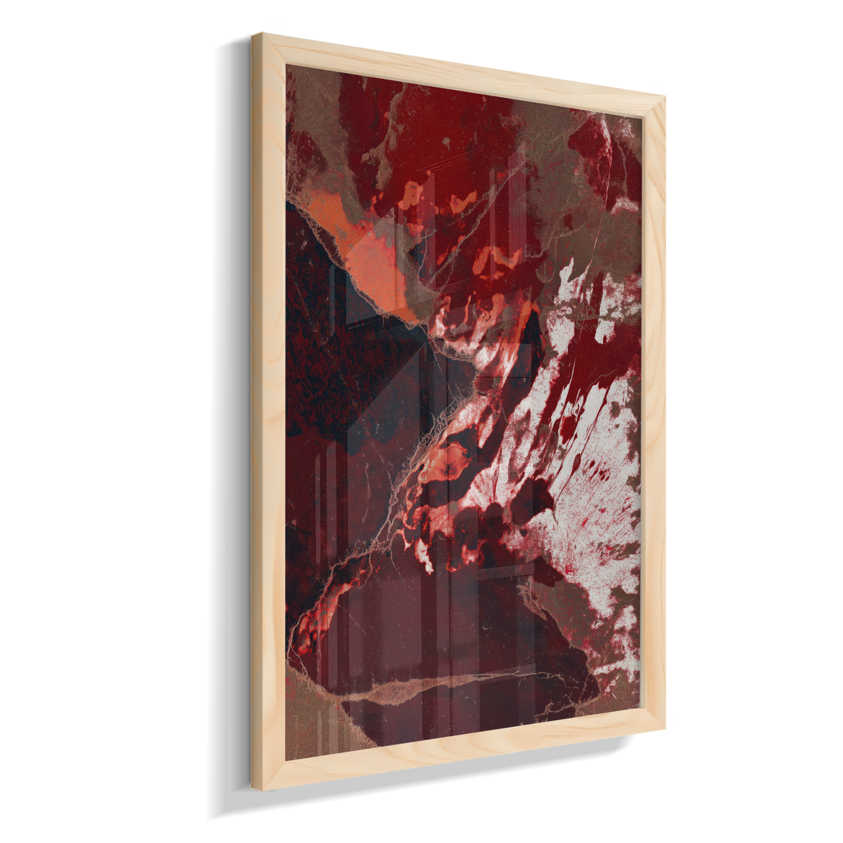 Tríptico Vermelho I - Ardência Primordial