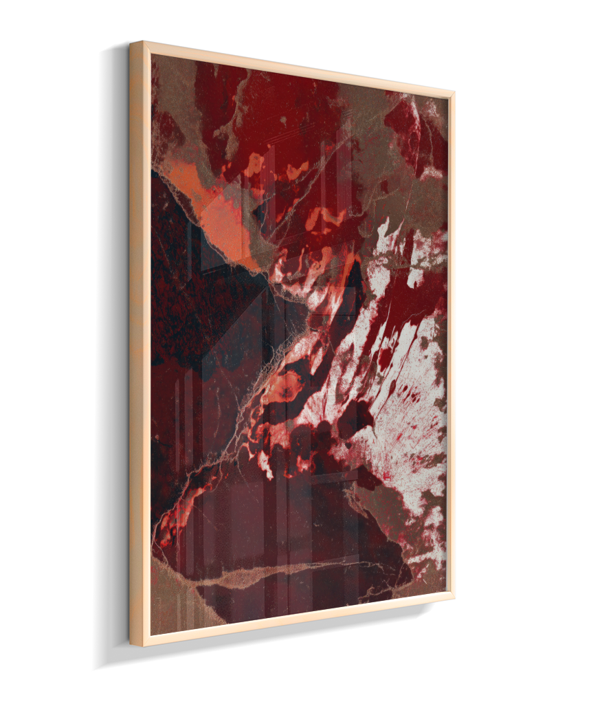 Tríptico Vermelho I - Ardência Primordial