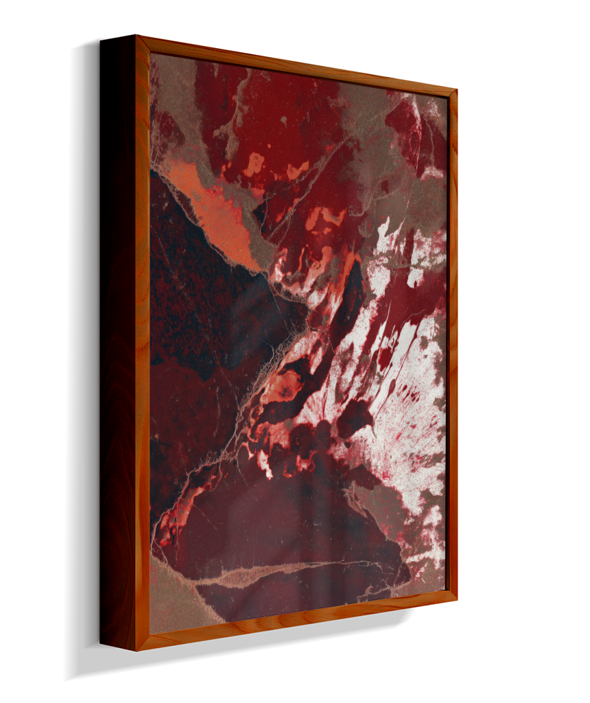Tríptico Vermelho I - Ardência Primordial