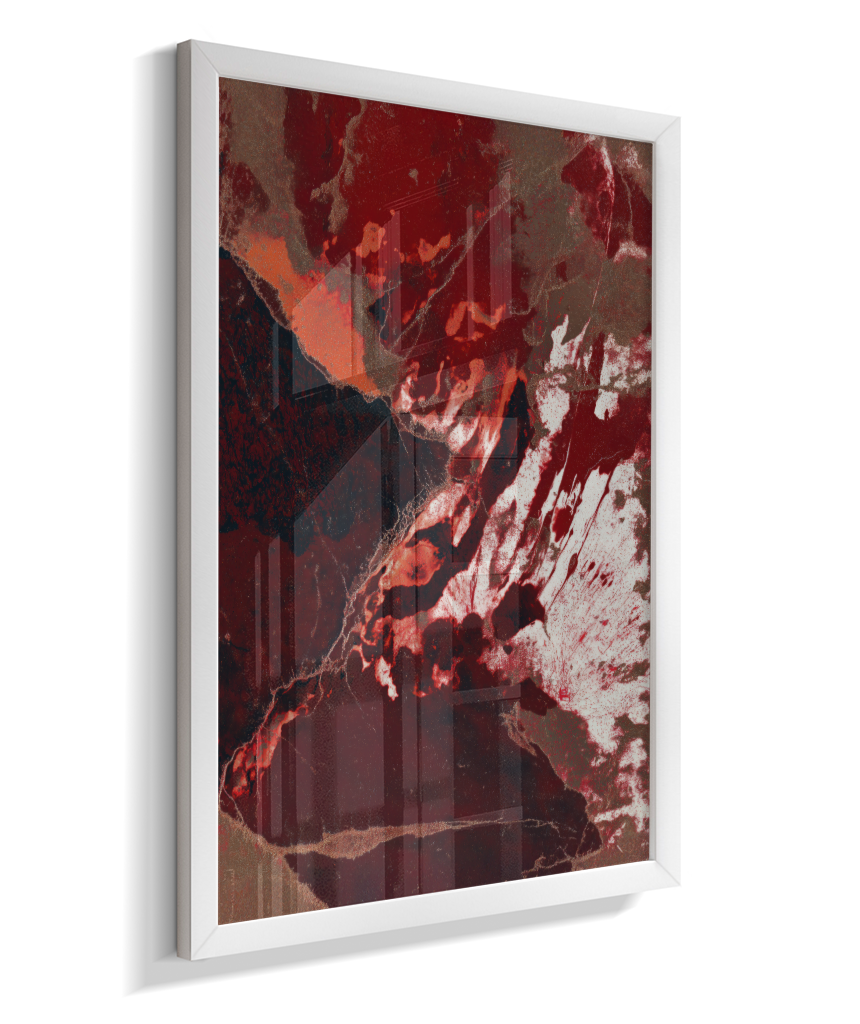 Tríptico Vermelho I - Ardência Primordial