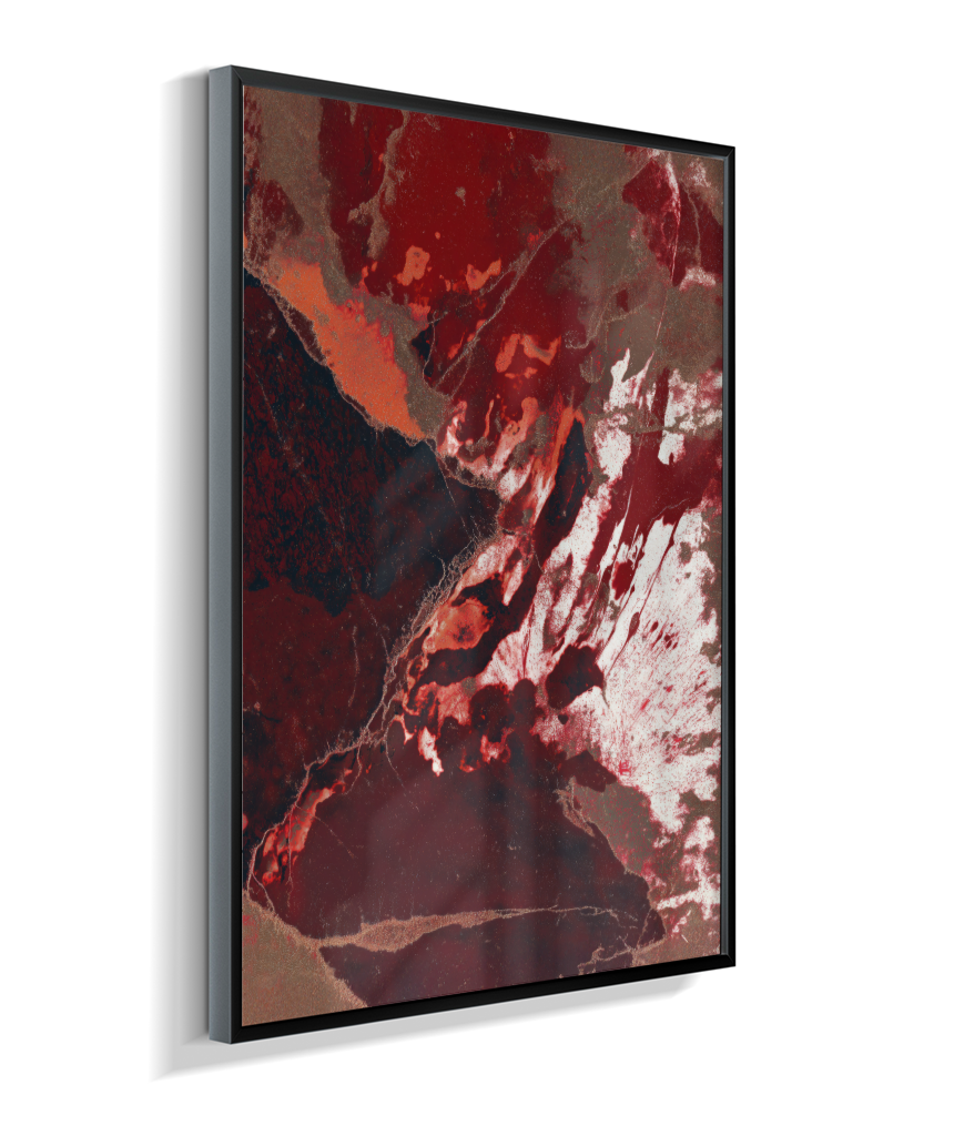 Tríptico Vermelho I - Ardência Primordial
