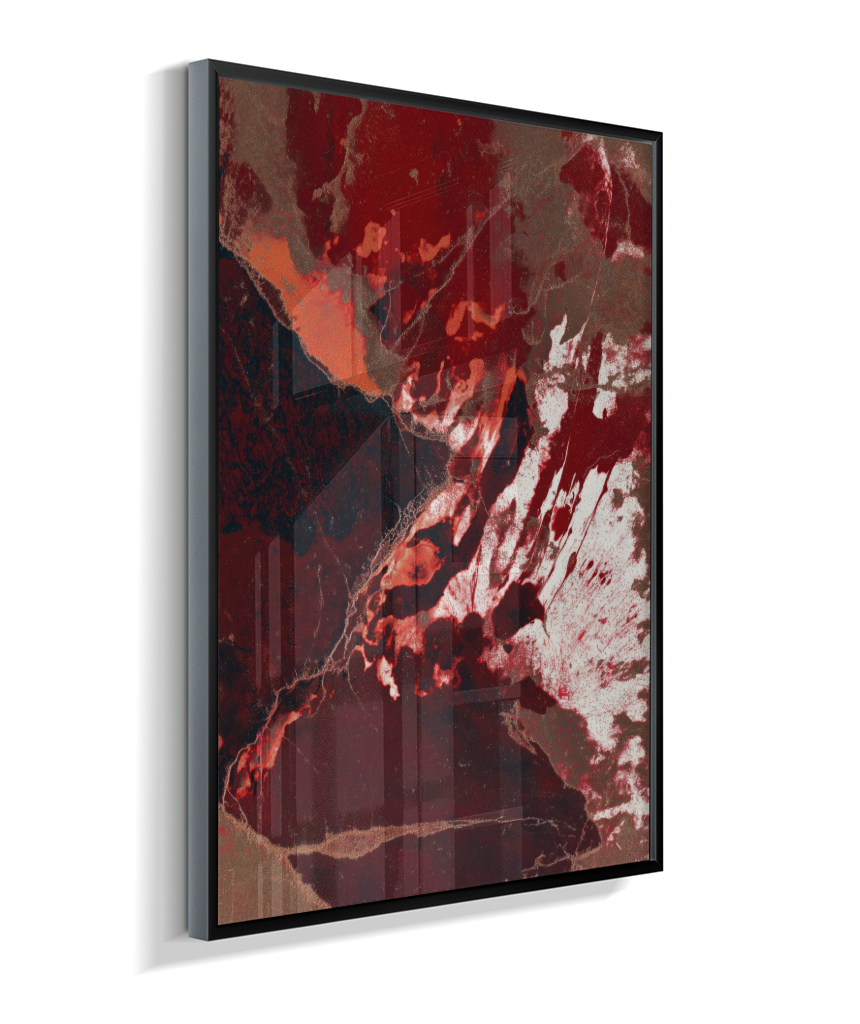 Tríptico Vermelho I - Ardência Primordial