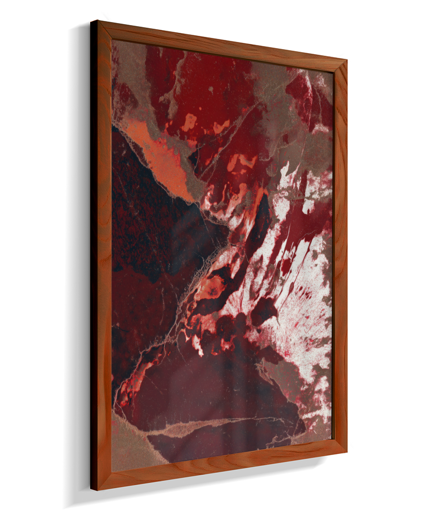Tríptico Vermelho I - Ardência Primordial