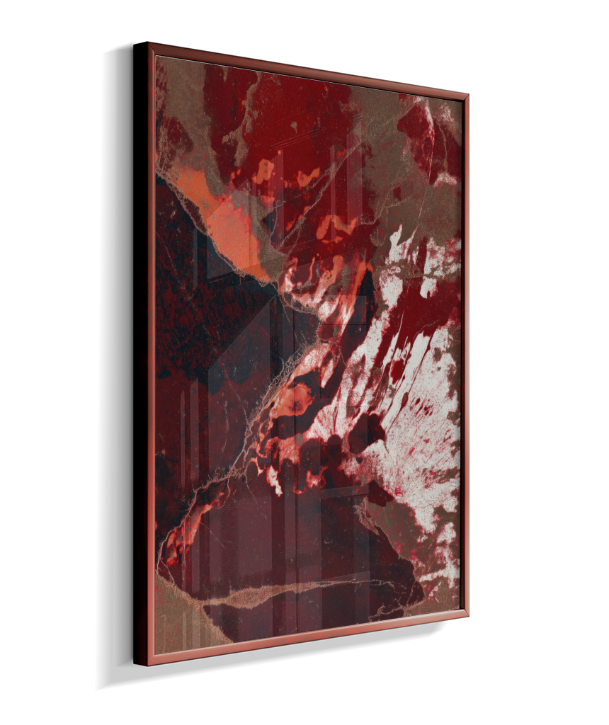 Tríptico Vermelho I - Ardência Primordial