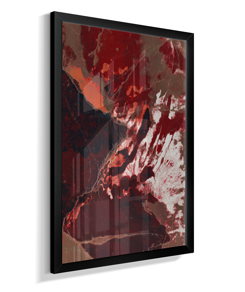 Tríptico Vermelho I - Ardência Primordial